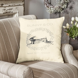 Housse de coussin Meursault gris