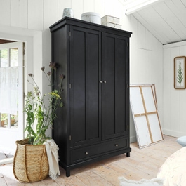 Armoire Sirevol noir vieilli