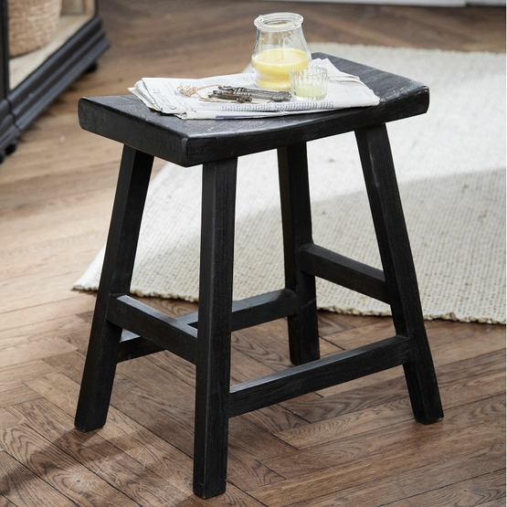 Tabouret Nael noir