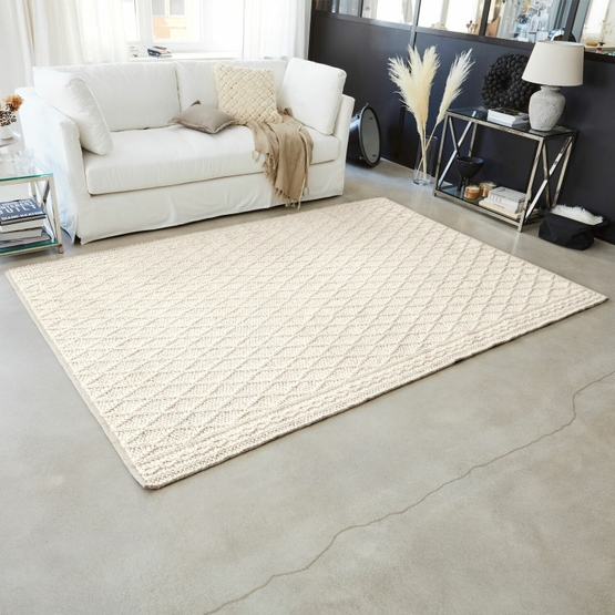 Tapis Poloma crème