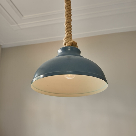 Hanglamp Netherby blauw