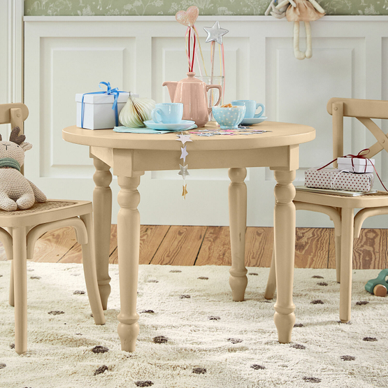 Kindertafel Sourila beige