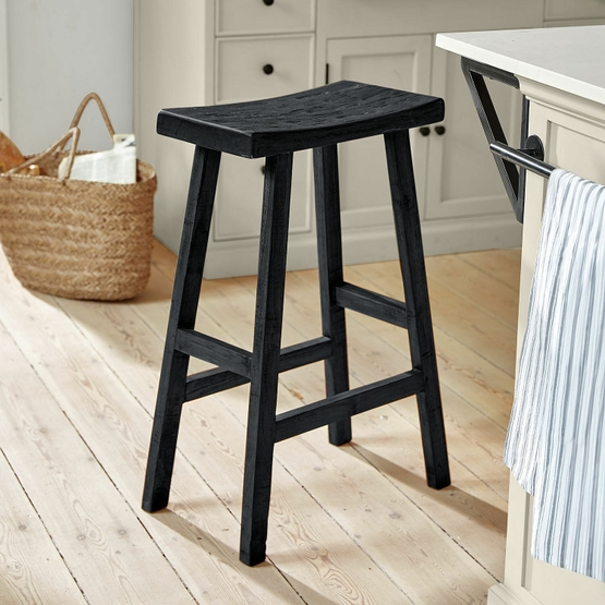 Tabouret Nael noir