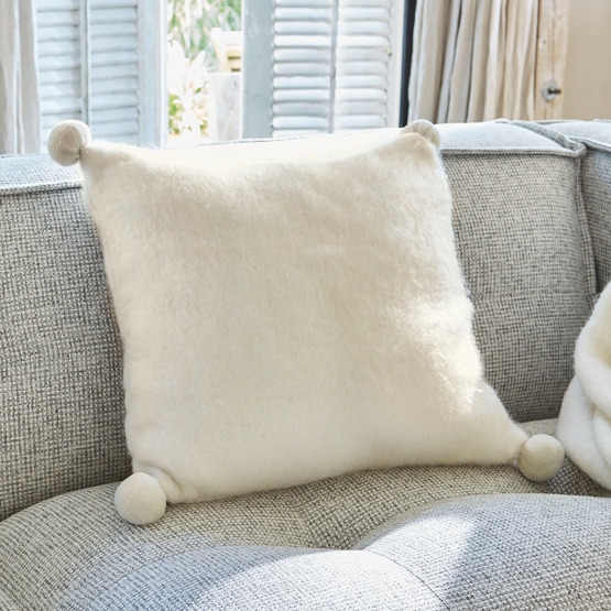 Coussin Mencia blanc