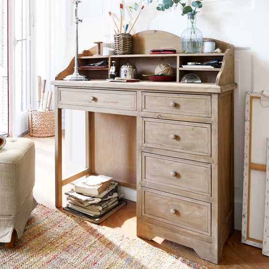 Secretaire Elmwood bruin