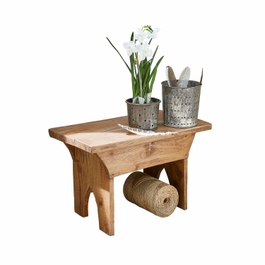 Tabouret Hoboken marron