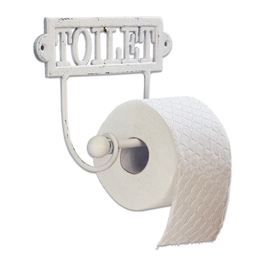 Porte-papier toilette Miramas blanc vieilli