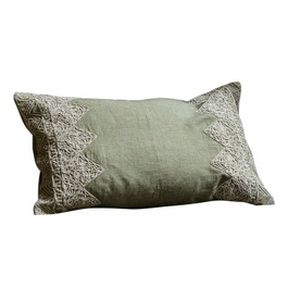 Housse de coussin Bayeux gris