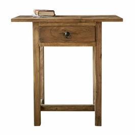 Console Velourique marron vieilli