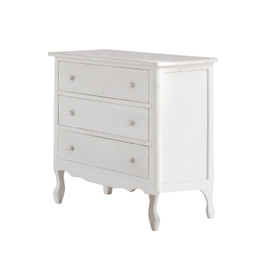 Commode Hopewell blanc vieilli