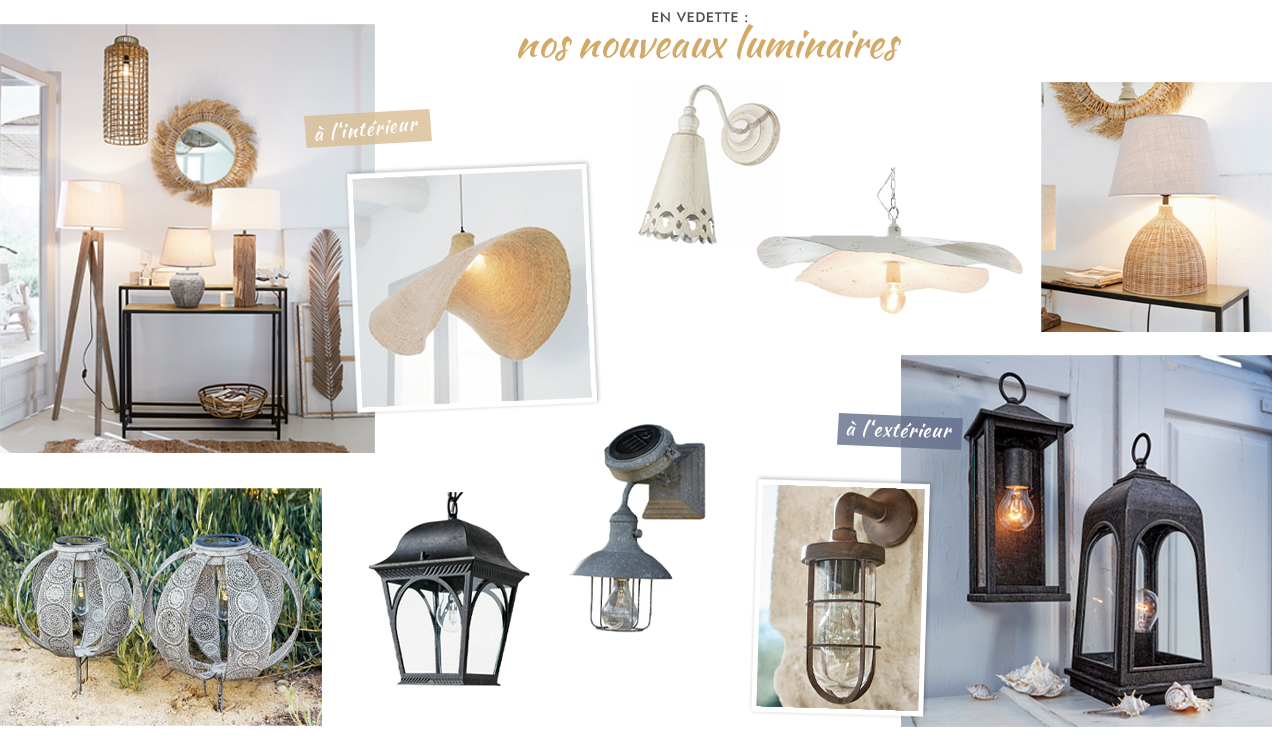 Nos nouveaux luminaires